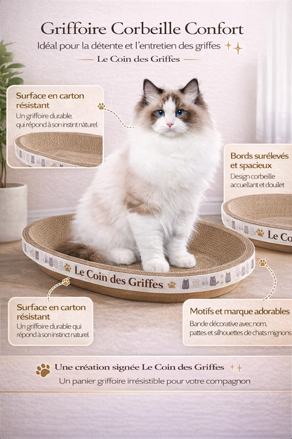 Griffoir Corbeille Confort – Le Coin des Griffes