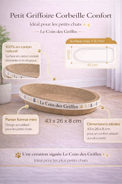 Griffoir Corbeille Confort – Le Coin des Griffes